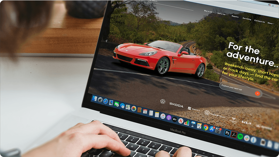 Vehicle E-commerce site